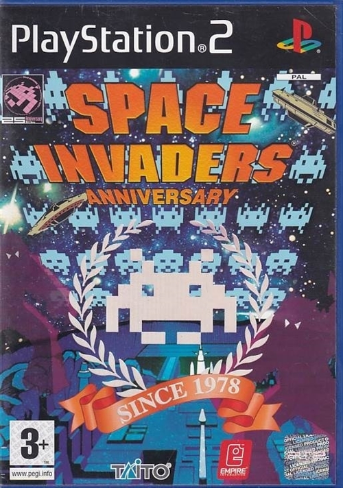 Space Invaders Anniversary - PS2 (B Grade) (Genbrug)